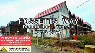 SOUTHEND  Fossetts Way  DEMOLITION STARTED  trending [upl. by Neal]