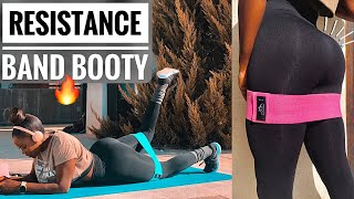 The Best RESISTANCE BAND BOOTY WORKOUT To Grow Your Glutes Fast  Glute ActivationBeginner Friendly [upl. by Nhepets]