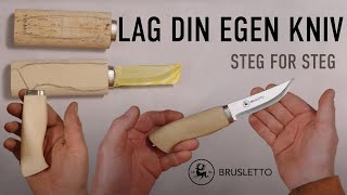 Lag din egen kniv  Steg for steg [upl. by Buhler]