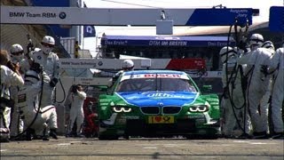 Doppelsieg für BMW beim ersten DTM Rennen in Hockenheim [upl. by Berghoff986]