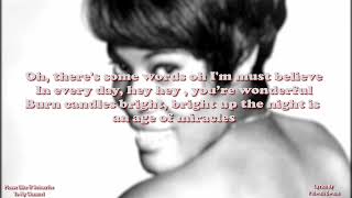 AgeOf Miracles by Dionne Warwick Lyrics [upl. by Tilney]