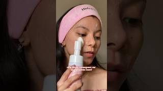 RESENHA  ESPUMA DE LIMPEZA FACIAL DE GLUCONOLACTONA  HIDRABENE skincare dicas resenha [upl. by Rysler920]