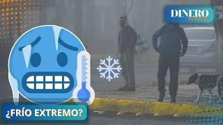 ¿Frío extremo y sequías Así afectará el invierno  Dinero en Imagen [upl. by Adnoloy]