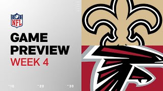 New Orleans Saints vs Atlanta Falcons  2024 Week 4 Game Preview [upl. by Publius]