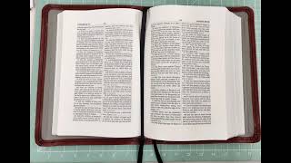 Rebind on a new KJV Textblock Wide margin [upl. by Aynosal]