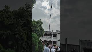 Flag Hoisting in my SchoolWhatsApp StatusViral videorjvlogs [upl. by Anitahs]