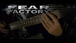 Top 20 Fear Factory Riffs [upl. by Behl]