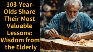 103YearOlds Share Their Most Valuable Lessons Wisdom from the Elderly [upl. by Namqul]