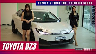 2024 Toyota BZ3 Full EV  Full Walkaround Review [upl. by Mages]