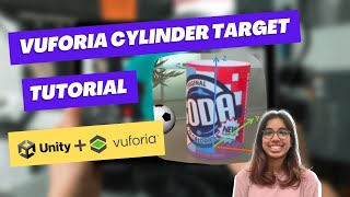 Vuforia Unity Tutorial  Cylinder Targets 3 [upl. by Eastlake]