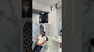 MALIK DECORAll Interior And Exterior Decorator© 8936960545 hairsalon shop shorts [upl. by Heater295]