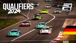 🇩🇪 Top Qualifying amp 4hRennen  ADAC 24h Nürburgring Qualifiers 2024 [upl. by Nirik]