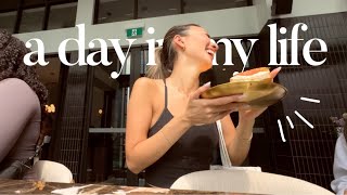 A DAY IN MY LIFE Pilates with First Aid Beauty girls day food and shopping haul  Colleen Ho [upl. by Hannus]