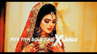 Piya Piya bole Matwala। jiya x Laado remix । Dj Nobab। new sogn 2024। [upl. by Amsirahc]