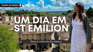 Tour em SaintÉmilion saindo de Bordeaux  Thanny na França [upl. by Treve]