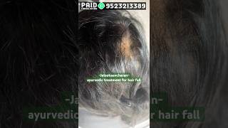 Stop Hair Fall with Leech Therapy Ayurveda Hair Treatment ayurveda hairfall youtubeshorts [upl. by Anicul]