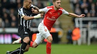 Aaron Ramsey vs Newcastle 21315 [upl. by Ettevey]