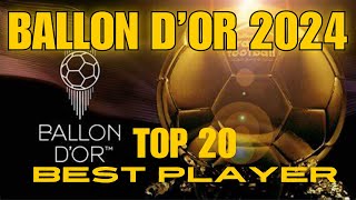 ballon dor ⚫ best player⚫ballon dor best player award ⚫ ballon dor 2024 [upl. by Stefania]