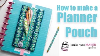 How to make a PencilPen Pouch [upl. by Killarney721]