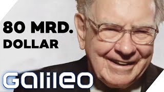 MultiMilliadär durch Aktien Was ist das Geheimnis von Warren Buffett  Galileo  ProSieben [upl. by Nelehyram142]