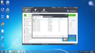 Wise Registry Cleaner Tutorial  Backup amp Restore [upl. by Edson463]