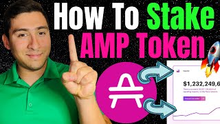 AMP Token STAKING How To Stake AMP Crypto EASY Tutorial [upl. by Ingrim]