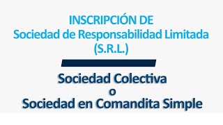 SEPREC TRÁMITE N°2 INSCRIPCIÓN SRL [upl. by Assenna]