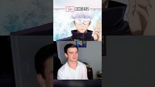 😳YUTA IS A THREAT😬 jujutsukaisen jjk anime reaction react shorts gojo react [upl. by Leuqer]