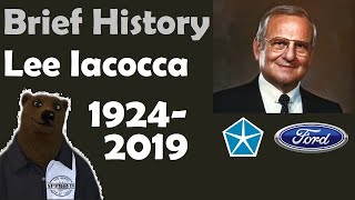 Lee Iacocca Father of the Mustang 1924  2019 A Brief History [upl. by Mapes]