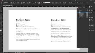 InDesign Basics  Font Pairing and Single Weight Families [upl. by Nyloj860]