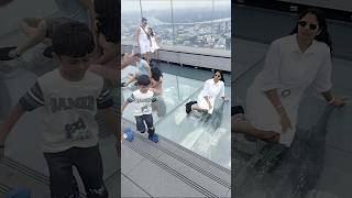 Mahanakhon Skywalk is Thailands highest observation deck and one of Thailands THAILAND [upl. by Sissy]