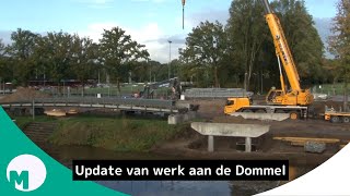 Update werkzaamheden verbreding Dommel in SintOedenrode I Omroep Meierij [upl. by Feune]