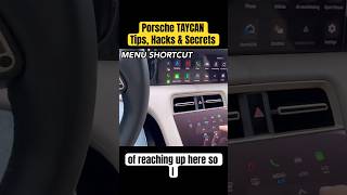 Porsche Taycan Tip2 MENU SHORTCUT [upl. by Marie916]