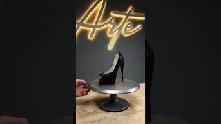 Louboutin Chocolate moda Footwear chocolate food sculpture louboutin shoes beauty top10 [upl. by Doralynn]