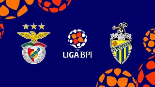 🔴 LIGA BPI SL BENFICA  VALADARES GAIA FC [upl. by Ylsew828]