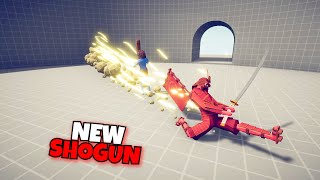 NEW SHOGUN VS EVERY UNITS  Totally Accurate Battle Simulator TABS [upl. by Oppen]