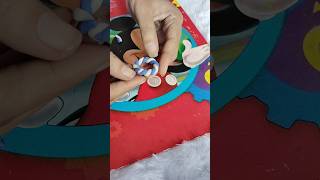 Easy clay art  polymer clay ring  art clayartidea diy artandcraft ytshorts shortvideo [upl. by Grefer]