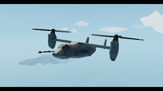 Testing my new WIP Tiltrotor  Stormworks [upl. by Aehr]