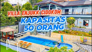 villa enjukk cidokom cisarua puncak kapasitas 50 orang✨ [upl. by Adnimra]