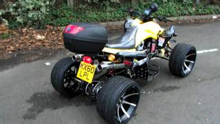 Roadrunner 250cc Custom Road Legal Quad Bike [upl. by Melisande]