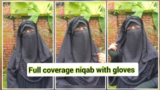 অসাধারন একটি নিকাব স্টাইল  Unique niqab tutorial [upl. by Yurt]