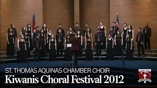 STA Chamber Choir 20112012  Kiwanis Choral Festival [upl. by Barbaresi968]