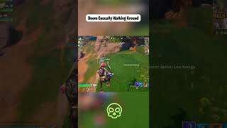 Doom’s daily cardio walking menacingly 😂 fortnite shorts [upl. by Furgeson]