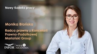 Zmiany w prawie pracy i wynagrodzeniach cz 3  Nowy Kodeks pracy [upl. by Barraza]