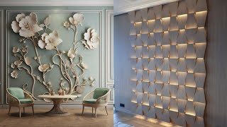 Best 50 Wall decoration ideas  Wall decor design catalogue 2024  Home interior design ideas [upl. by Helsa]