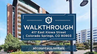 417 East Kiowa Street Unit 503 Colorado Springs CO 80903 [upl. by Fine]