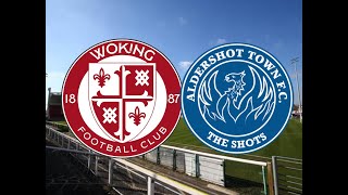 Woking V Aldershot  New Years Day 2024 [upl. by Loring256]