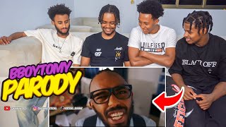 Skat nati neka parody Reaction  BBOYTOMY33 [upl. by Aicenat]