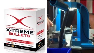 Reloading Xtreme Bullets 115gr 9mm On The Dillon RL 550 C [upl. by Aysa]