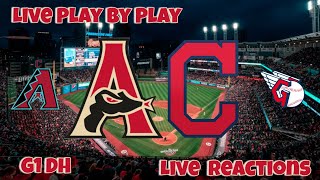 Arizona Diamondbacks vs Cleveland Guardians  Live Play by Play and Reactions [upl. by Reinhardt]